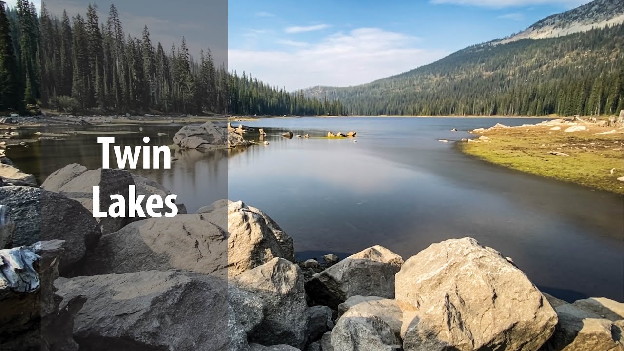 Twin Lakes in Lost Horse Canyon - Montana