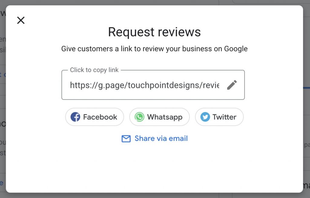 An Easy Way for Customers to Leave a Review 2